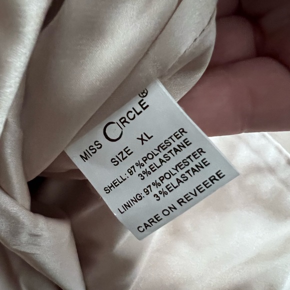 Miss Circle - Tan Vegan Leather One Shoulder Ruched Mini Dress - Brand New - Picture 8 of 9